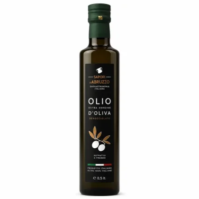 olio extravergine di oliva denocciolato